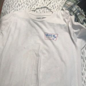 Men’s vans white tee